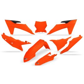UFO Plastikkit Verkleidungssatz kompatibel mit KTM SX SX-F 2023 neon orange FLUO