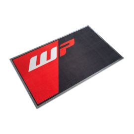 WP Suspension Werkstattmatte PIT-MAT Montage Teppich 170x100cm schwarz rot