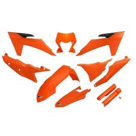 UFO Plastikkit Verkleidungssatz für KTM EXC EXC-F 2024-2025 Full Kit orange