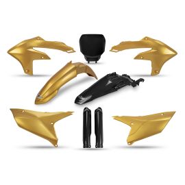 UFO Plastik Kit Verkleidungssatz für Yamaha YZ250F 2024 YZ450F 2023-2024 gold