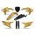 UFO Plastik Kit Verkleidungssatz für Yamaha YZ250F 2024 YZ450F 2023-2024 gold