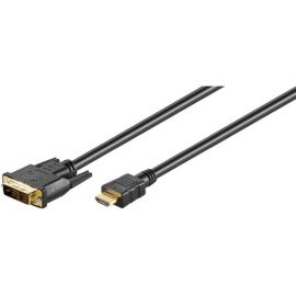 HDMI zu DVI Kabel DVI HDMI Kabel 18+1 1m