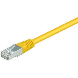 Netzwerkkabel Patchkabel CAT5e SF/UTP RJ45 gelb 15,00m