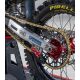 Tsubaki Offroad Kette MXC 428-Teilung Gold 128 Glieder