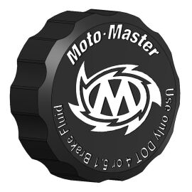 Moto-Master Bremsbehälterdeckel schwarz Deckel für Bremsflüssigkeitsbehälter für RMC und RMC-R