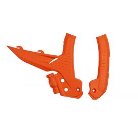 UFO Rahmenprotektoren Rahmenschützer KTM EXC/EXC-F 24-27 SX/SX-F 23-27 orange