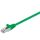Netzwerkkabel Patchkabel CAT5e SF/UTP RJ45 grün 1,00m