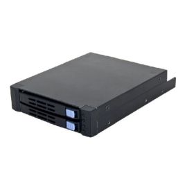 Chenbro Storage Kit SK512 SK51201T3 FDD Einschub für 2x 6,4cm (2,5) SATA Hot-Swap HDD mit Backplane