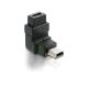 Mini USB Adapter 5pin 90 Grad abgewinkelt Stecker Buchse...