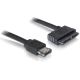Power over eSATA Kabel eSATAp auf Micro SATA 16pin 1,0m 5V