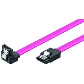 SATA Kabel SATA Anschlusskabel abgewinkelt mit Sicherungslasche 70cm