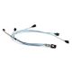 Supermicro SAS SATA Kabel IPASS to SATA 64-34cm SFF8087...