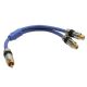 Cinch Y Kabel Premium Y-Kabel Cinch Stecker an Cinch Buchse