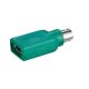 Maus Tastatur Adapter USB A Buchse auf PS2 PS/2 Stecker
