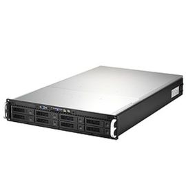 TST ESR208 2HE Storage Server Gehäuse mit 8 Port Backplane und Schienen