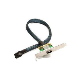 Supermicro SAS Slotblech Adapter Low Profil mit Kabel 60cm SFF8087-SFF8088 CBL-0167L-LP
