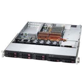 Supermicro 1HE Storage Server Gehäuse SC113TQ-563CB 560 Watt 80+ GOLD Netzteil 8x Hot-Swap HDD