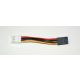 Supermicro CBL-0210L Strom Kabel FDD auf Backplane 4pin 5cm