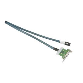 Supermicro SAS Slotblech Adapter Low Profil mit Kabel 85cm SFF8087-SFF8088 CBL-0351L-LP