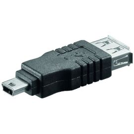 USB Mini Adapter 5 pol mini Stecker auf USB A Buchse