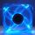 Gehäuselüfter LED blau 120x120x25mm Gleitlager 1600rpm