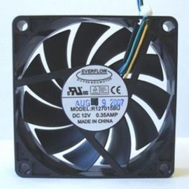Everflow Lüfter 70x70x15mm R127015BUAF DC 12V 4800 U/min 39dBA Kugellager PWM
