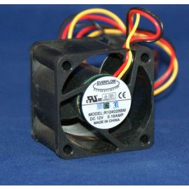 Everflow Lüfter 40x40x28mm R124028BU DC 12V 12000 U/min 48dBA Kugellager 3-pin