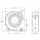 Everflow Radial Lüfter 97x95x33mm B129733BMAF DC 12V 3200 U/min 46dBA Kugellager PWM