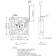 Everflow Lüfter 40x40x10mm R054010BU DC 5V 8000 U/min 35dBA Kugellager 3-pin