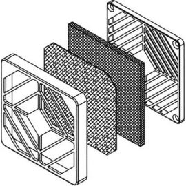 Gehäuselüfter Filter für Lüfter 40x40mm mit EMI-Abschirmung