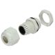 Kabeldurchführung Nylon IP68 3,5-6mm grau 10 Stück