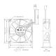 Everflow Lüfter 80x80x25mm R128025DL DC 12V 2050...