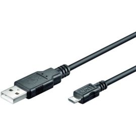 USB Anschlusskabel USB A Stecker auf Micro B Stecker 0,15m