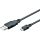 USB Anschlusskabel USB A Stecker auf Micro B Stecker 0,15m