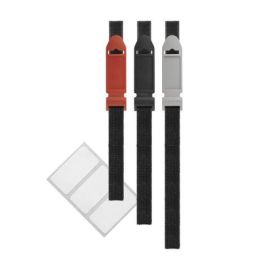 Elastische Klettbinder mit beschriftbarem Label LTC Flex 3er Set