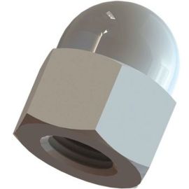 Kunststoff Hutmutter M6 DIN EN 34814 1587 10 Stück