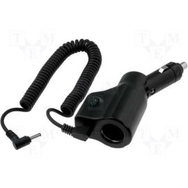 Zigarettenanzünder Verteiler Stecker auf Buchse 12V mit Spiralkabel