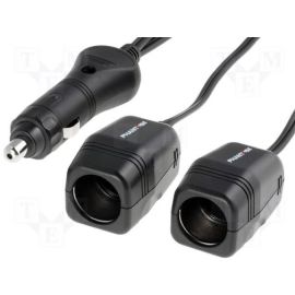 Zigarettenanzünder Verlängerung 2x Buchse auf Stecker 12V 2m 10A