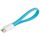 Magnet micro USB Kabel 0,2m blau micro-B Stecker an USB A Stecker
