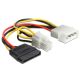 SATA Stromadapter 4pol Molex Strom auf SATA Strom Buchse...