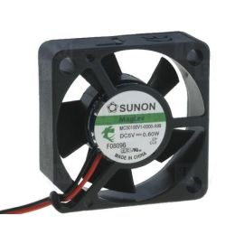 Sunon Lüfter 30x30x10mm MF30100V1-A99 DC 5V 11000 U/min 23dBA Vapolager 2 Litzen