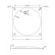 Lüftergitter 92x92mm schwarz Metall Gewebe zum schrauben