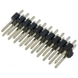 Pinheader Stiftleisten THT Raster 2,54mm zweireihig 20-polig gerade 25 Stück
