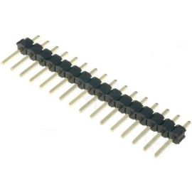 Pinheader Stiftleisten THT Raster 2,54mm 16-polig gerade 25 Stück
