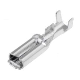 Steckverbinder flach crimp Flachsteckhülsen unisoliert 2,8x0,5mm für Leitung 0,5-0,8mm² 100 Stück