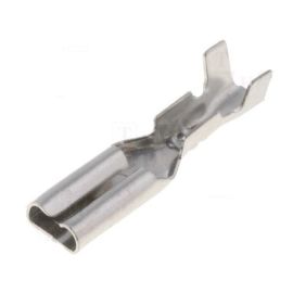 Steckverbinder flach crimp Flachsteckhülsen unisoliert 2,8x0,8mm für Leitung 0,5-1,0mm² 100 Stück