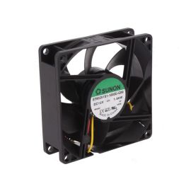 Sunon Lüfter 80x80x25mm EF80251S1-G99 DC 12V 3200 U/min 33dBA Gleitlager 3 Litzen