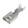 Steckverbinder flach crimp Flachsteckhülsen unisoliert 4,8x0,8mm für Leitung 1,5-2,5mm² 100 Stück