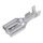 Steckverbinder flach crimp Flachsteckhülsen unisoliert 6,3x0,8mm für Leitung 1,0-1,5mm² 100 Stück