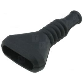 Superseal Knickschutztülle Dichtungskappe Stecker 4-polig schwarz